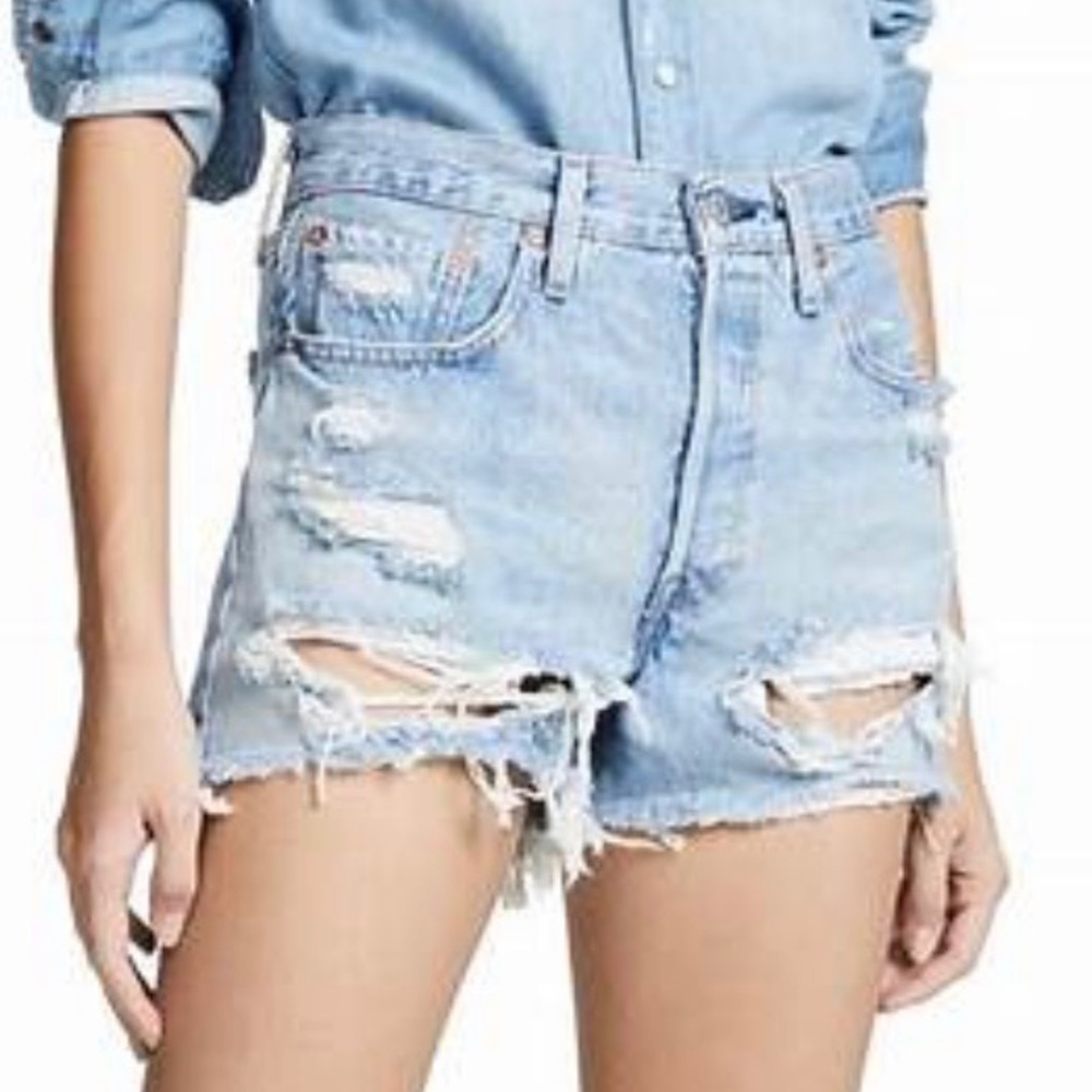 Levi 501 Jean cut off shorts, gently worn size 26
